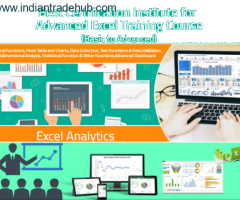Excel Training Course in Delhi, 110045. Best Online Live Advanced Excel Training in Chandigarh